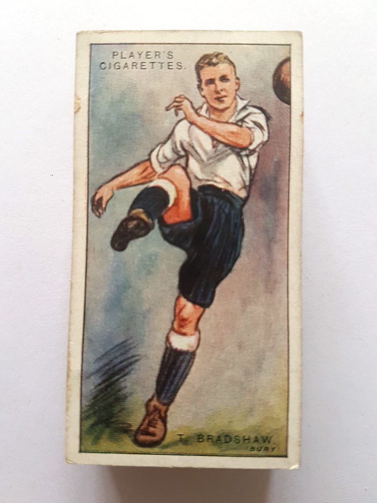 Photo of the front of these Footballers 1928 cigarette cards