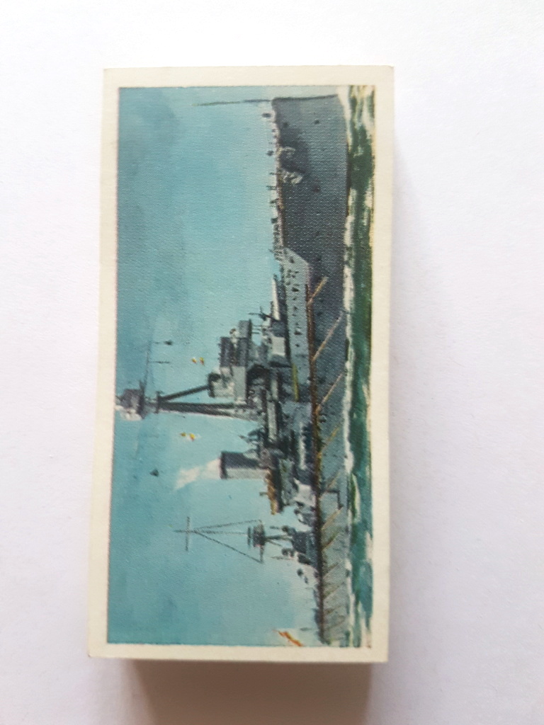 Photo of the front of these HMS 1902-1962 (descriptive back) tea cards