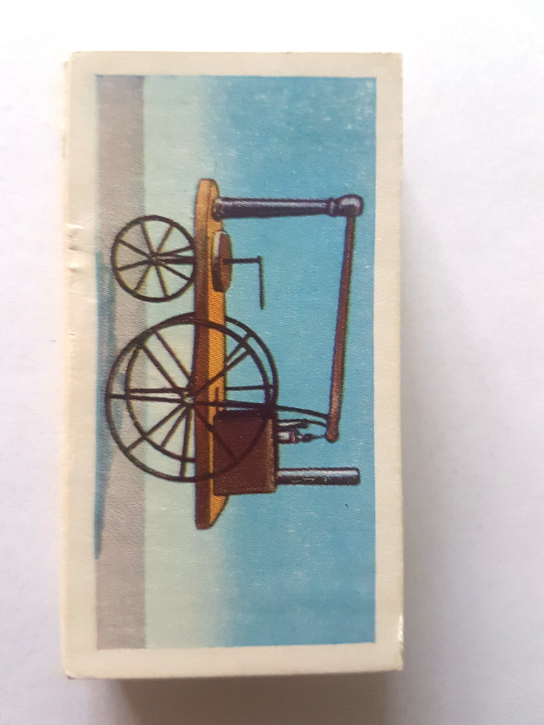 Photo of the front of these 150 Years of Locomotives trade cards