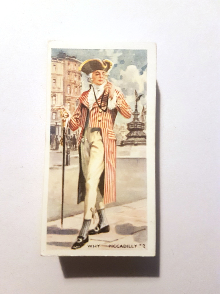 Photo of the front of these Do You Know? cigarette cards