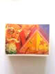 Photo of the front of the set of The Magical, Mystical World of Pyramids (red/blk) tea cards