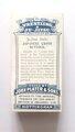 Photo of the back of the set of Wrestling & Ju-Jitsu (blue back) cigarette cards